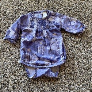Girls Long Sleeve Jumpsuit 3-6M